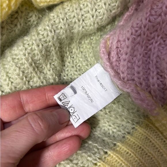 Princess Polly Pastel Colorblock Cardigan - Picture 6 of 9